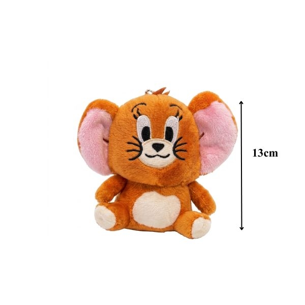Móc khóa thú nhồi bông hình chuột Jerry