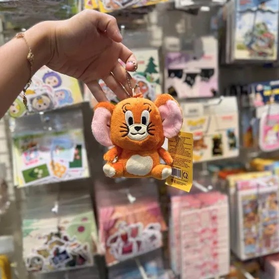 Móc khóa thú nhồi bông hình chuột Jerry