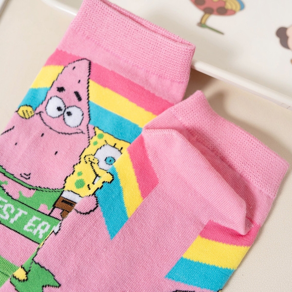 Tất hoạt hình Patrick Star tình bạn, mang êm chân - Giá rẻ
