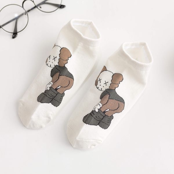 Tất (vớ) nam nữ hoạt hình Kaws - Chất vải cotton, mềm mại