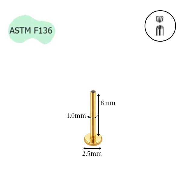 Thân khuyên Titanium - Up & down size
