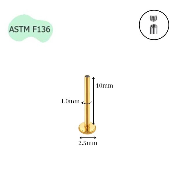 Thân khuyên Titanium - Up & down size