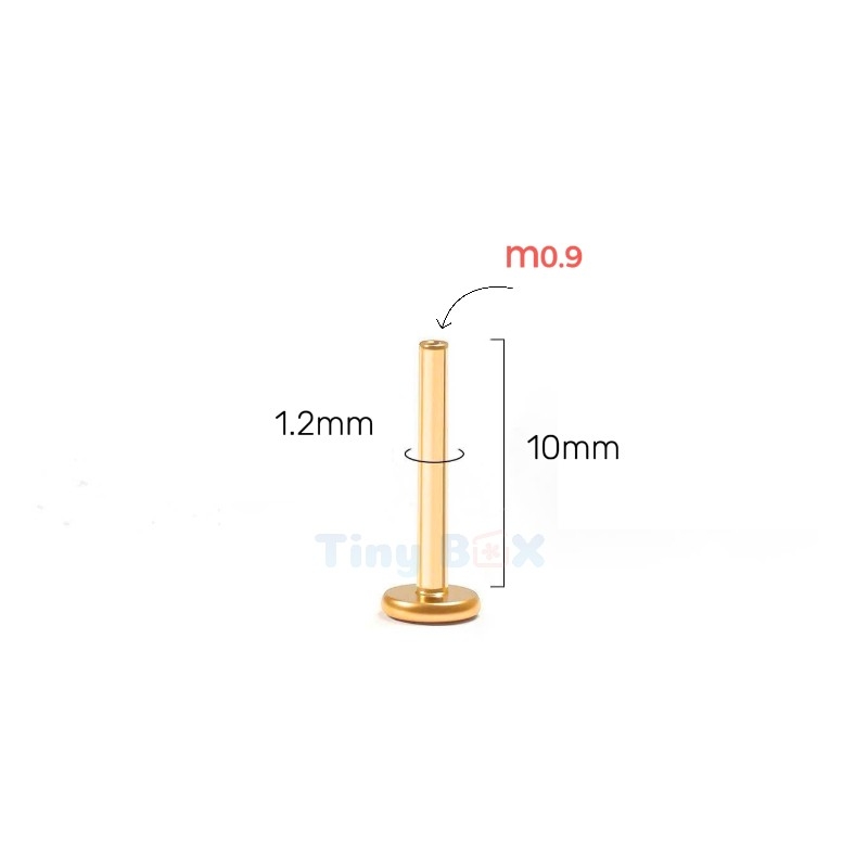 Thân khuyên Titanium (màu bạc, vàng) đầy đủ size