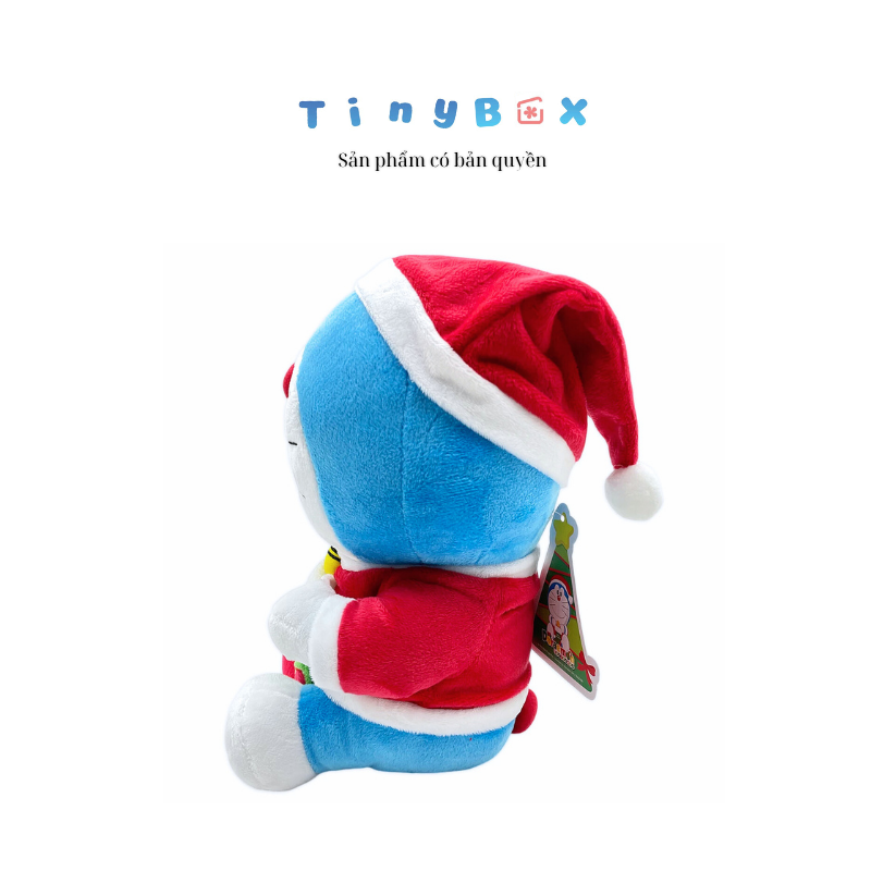Thú bông Doraemon giáng sinh 2025