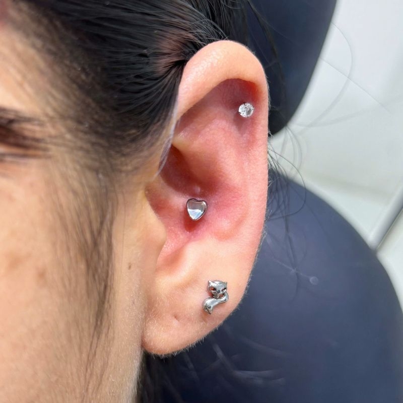 ok365 trái tim Opal (màu mới) - 1.2*8mm