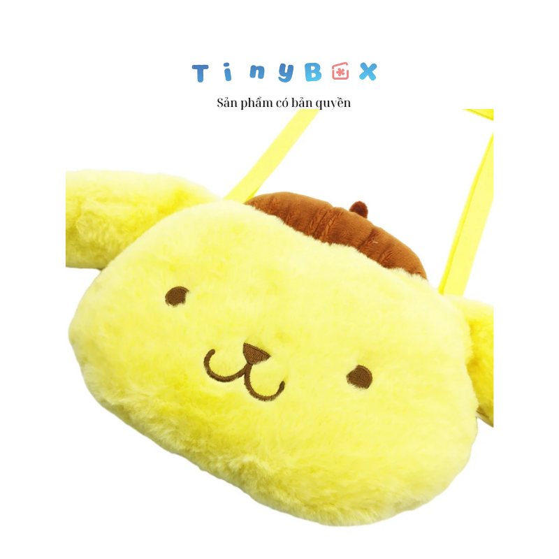 Túi bông mặt Pompompurin