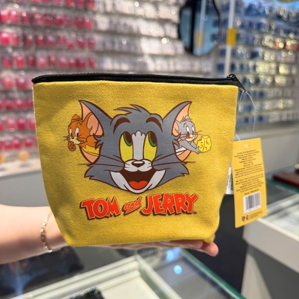 Túi đa dụng vải canvas TJ, in hình Tom & Jerry dễ thương