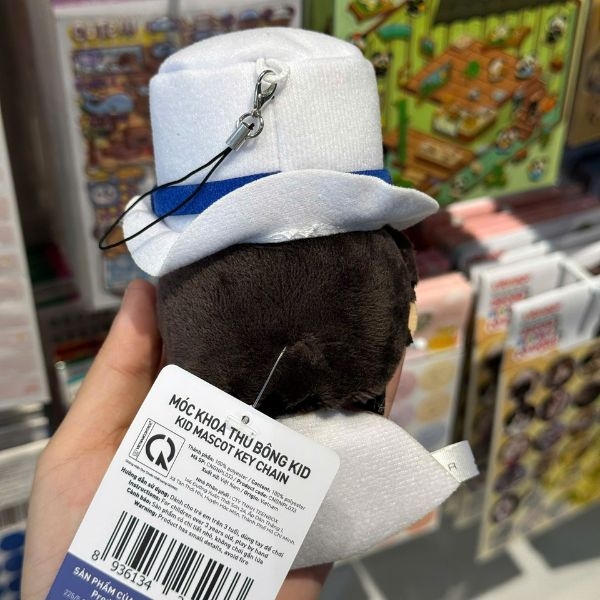 Móc khóa thú bông Kid