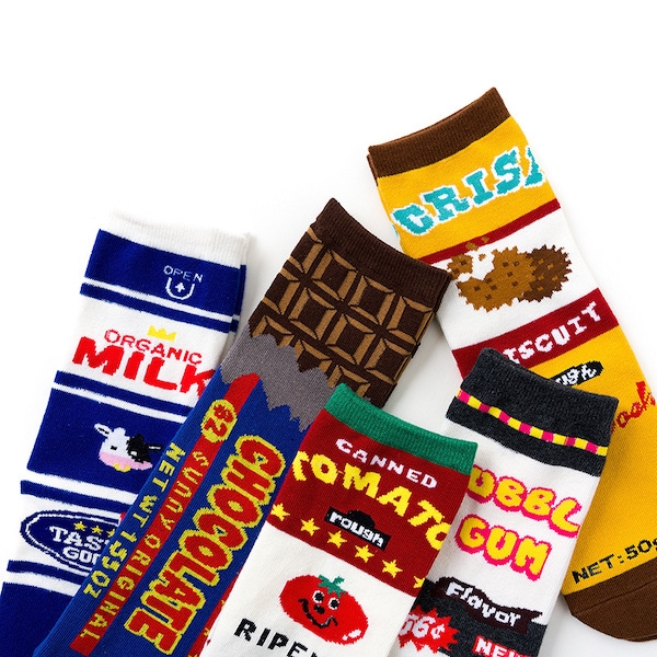 Vớ unisex hình BISCUIT siêu dễ thương - Giá rẻ