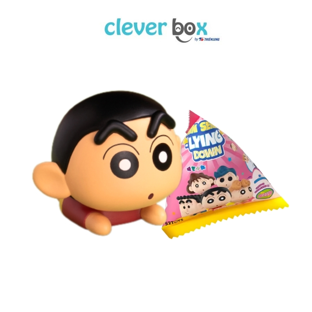 Blind Box 52TOYS Cậu Bé Bút Chì Crayon Shin Chan Mini Lying Down