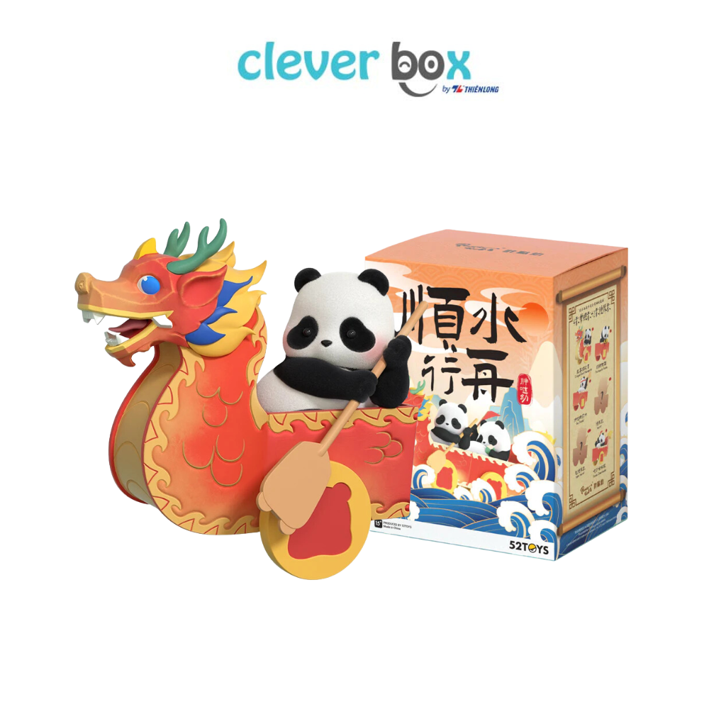 Blind Box Gấu Trúc 52TOYS Panda Roll Dragon Boat Racing