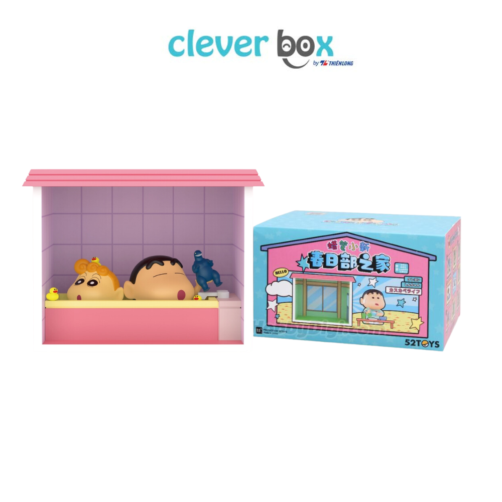 Blind Box 52TOYS Cậu Bé Bút Chì Crayon Shin Chan Life in Kasukabe