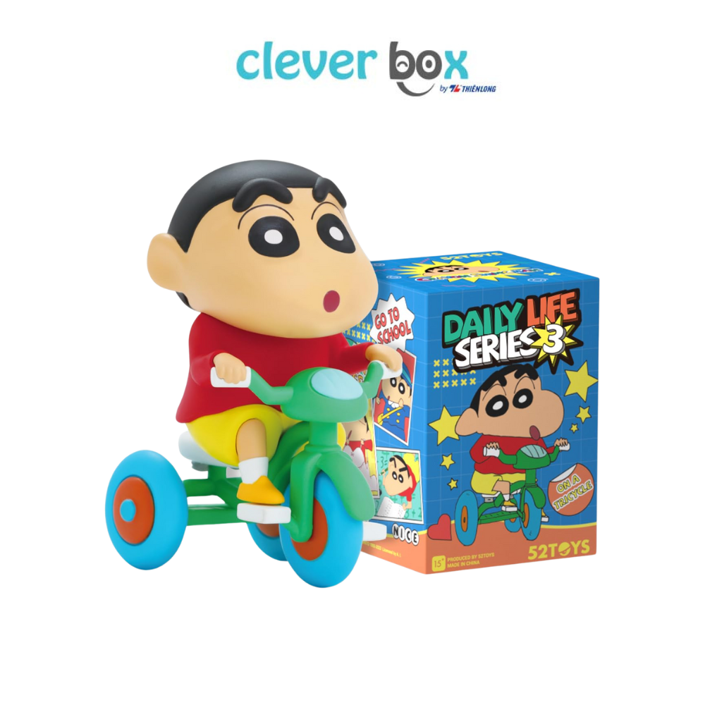 Blind Box 52TOYS Cậu Bé Bút Chì Crayon Shinchan Daily Life Series 3