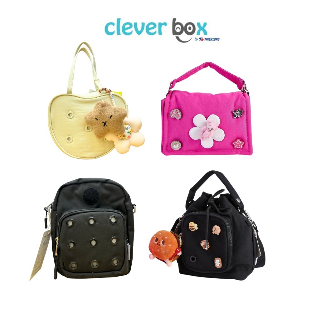 Balo Nhỏ Mini, Túi Xách Đeo Chéo DIY Vải Polyester, Thay Đổi Charm, Phụ Kiện, Móc Khóa