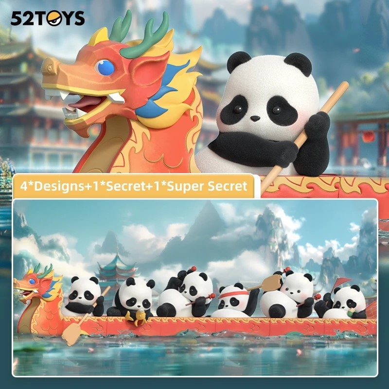 Blind Box Panda Roll Dragon Boat Racing | Chính Hãng 52TOYs