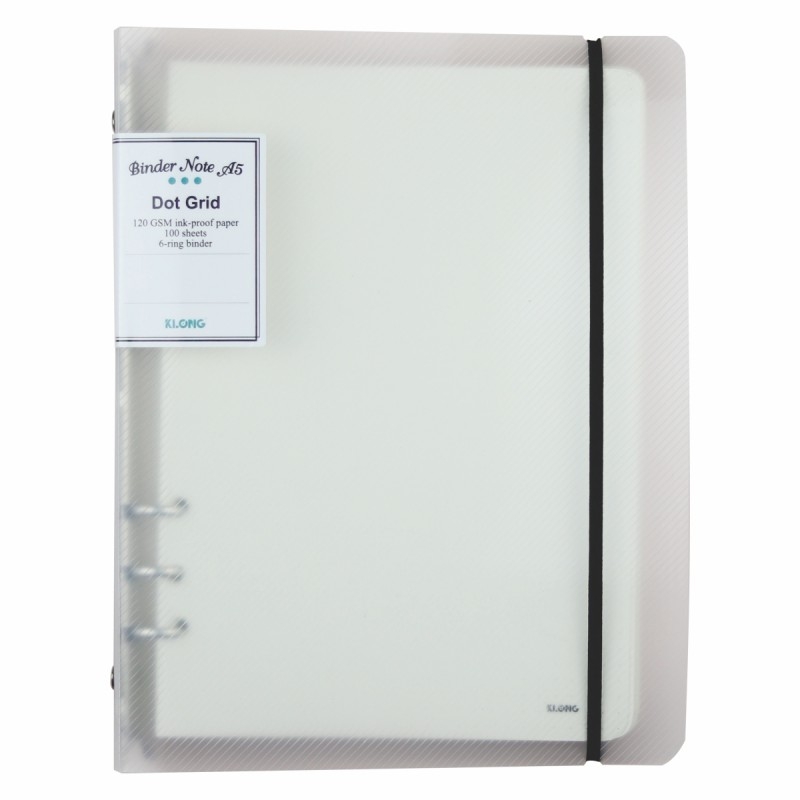 Sổ còng Dot bìa nhựa A5 100tờ Klong TP995
