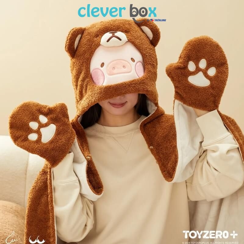 Bộ Áo Choàng Văn Phòng Kèm Mũ Lulu The Piggy Toyzeroplus