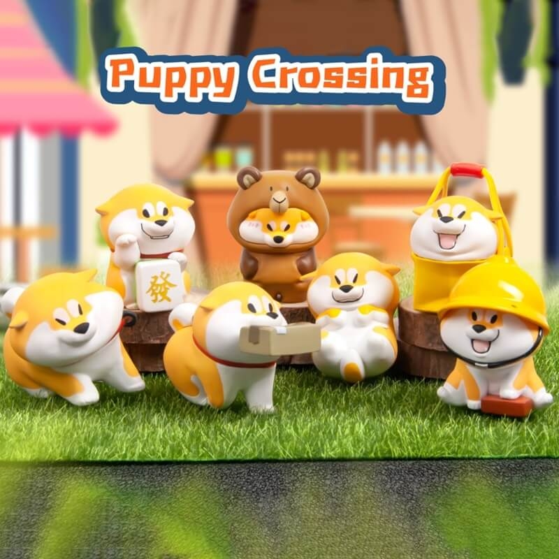 Blind Box Dodowo Puppy Crossing Daily Work Chính Hãng 52TOYs