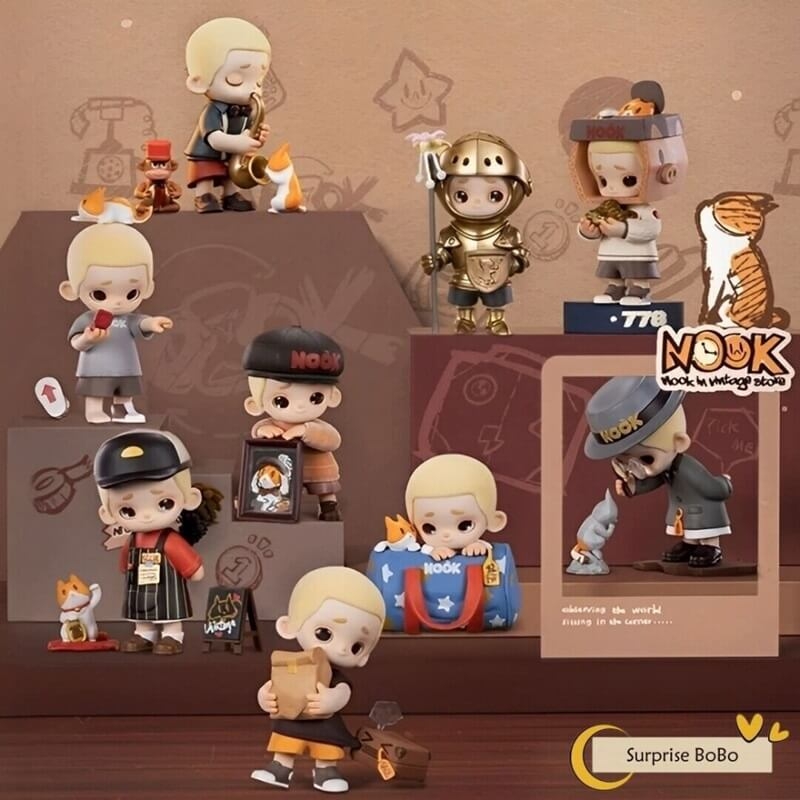 Blind Box Nook in Vintage Store - Phiên Bản Cửa Tiệm Cổ Điển Chính Hãng 52TOYs