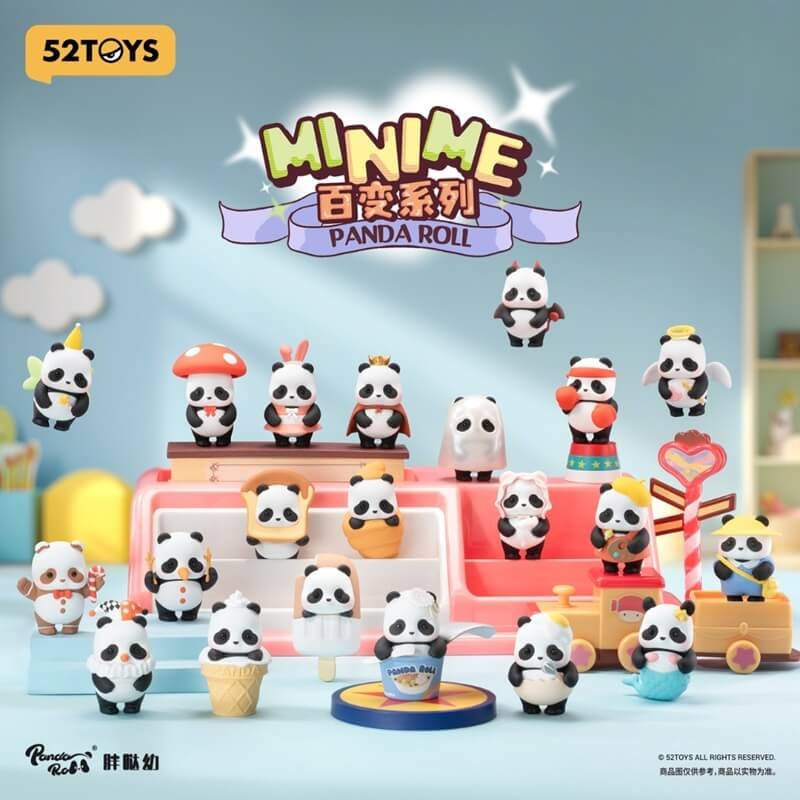 Blind Box Panda Roll Minime Dress-Up Series | Chính Hãng 52TOYS