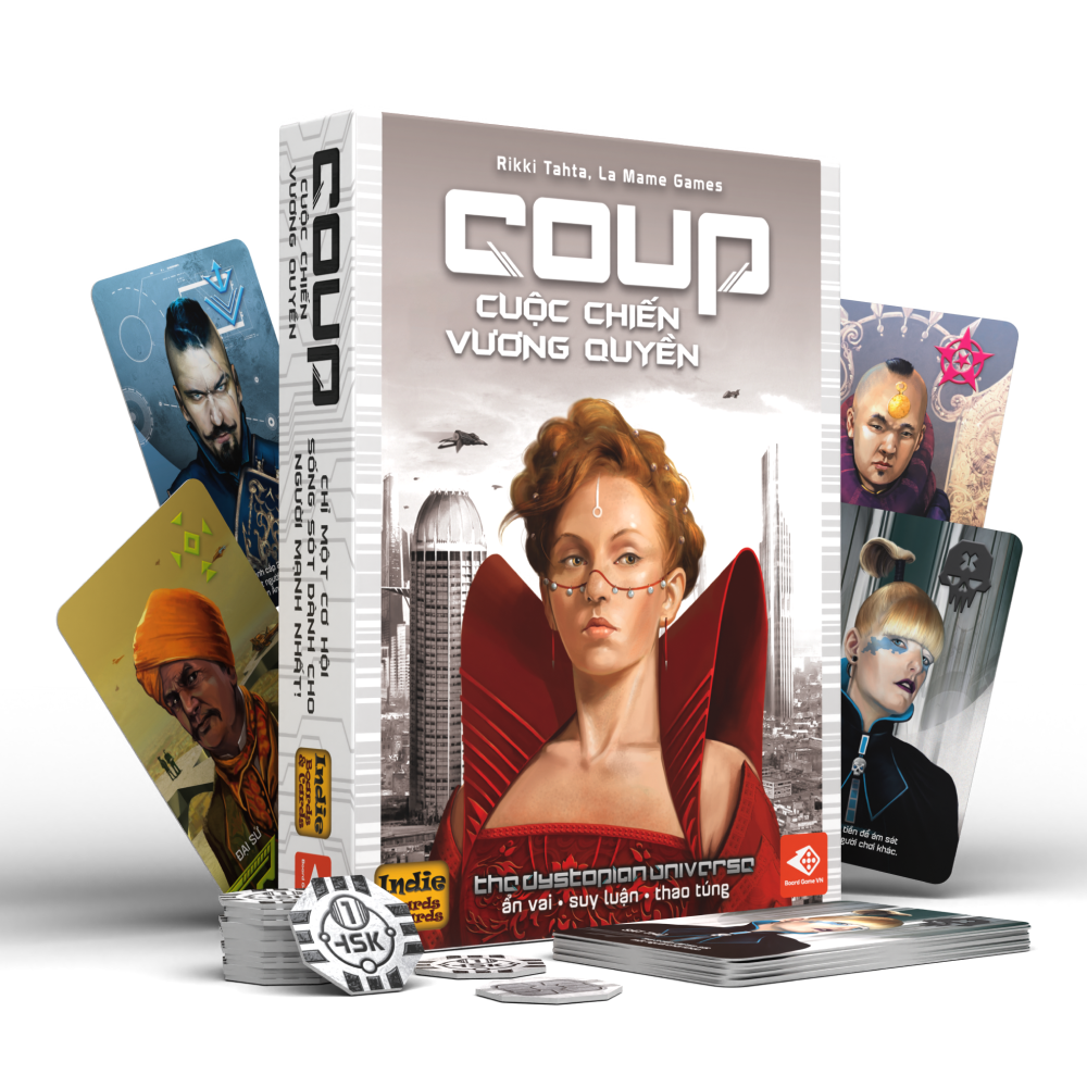 Đồ Chơi Sáng Tạo Board Game VN Coup - Cuộc Chiến Vương Quyền