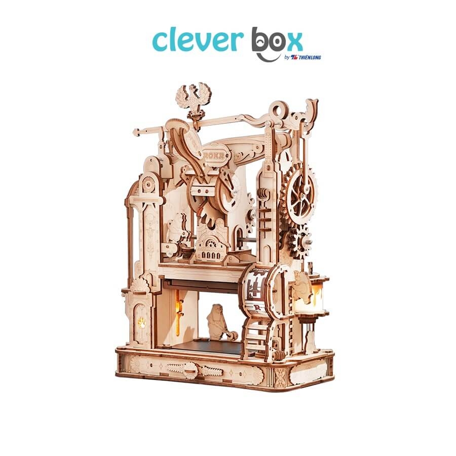 Mô Hình Cơ Học Máy In Cổ Điển Robotime RORK Classic Printing Press LK602