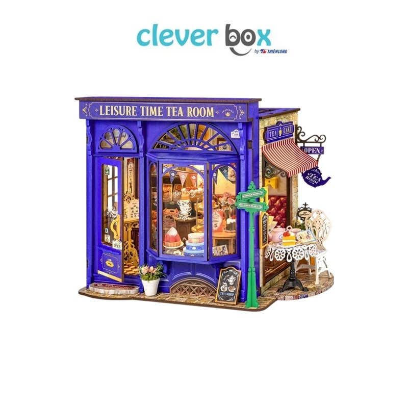 Mô Hình Lắp Ráp Nhà Búp Bê Rolife Leisure Time Tea Room | Rolife DIY Miniature House