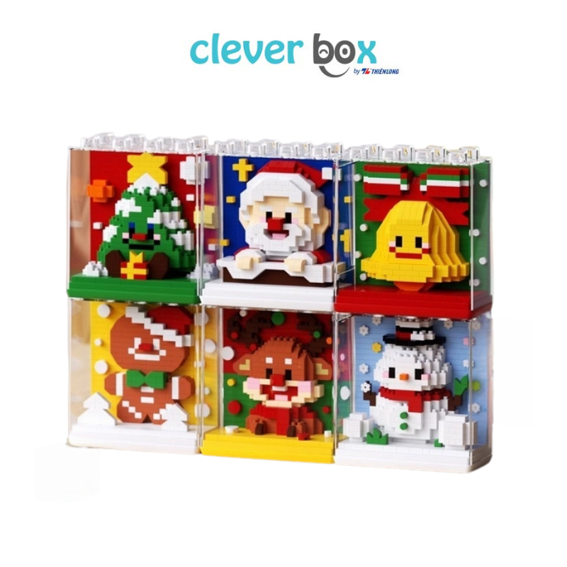 Mô Hình Lắp Ráp Lego Giáng Sinh Mini