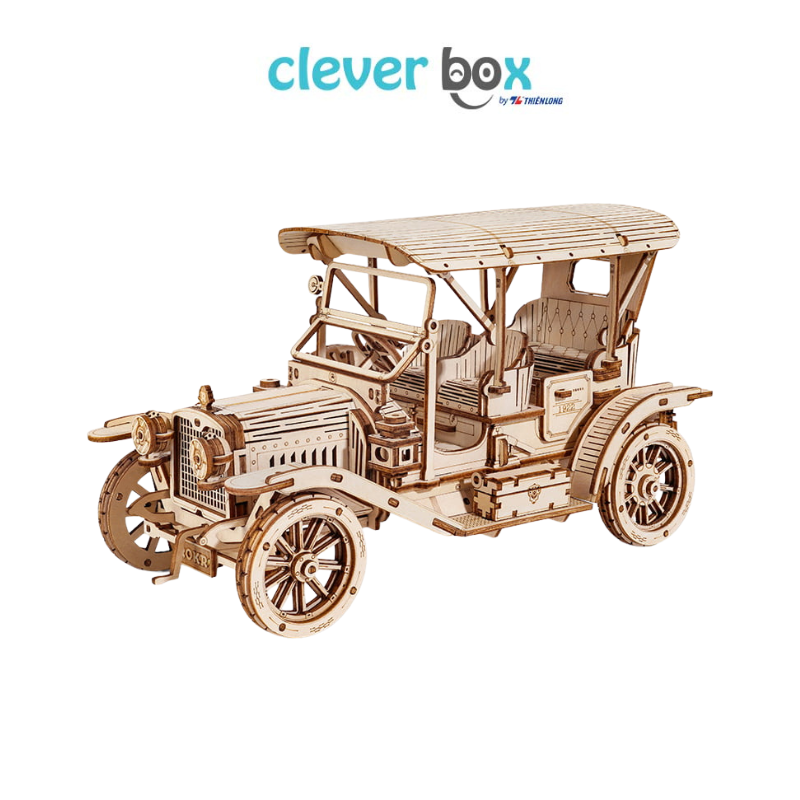 Mô Hình Cơ Học Xe Hơi Cổ Điển Robotime ROKR Vintage Car MC801