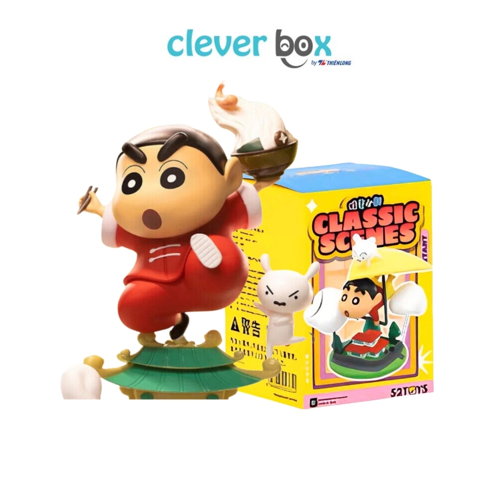 Blind Box 52TOYS Cậu Bé Bút Chì Crayon Shin Chan Classic Scenes