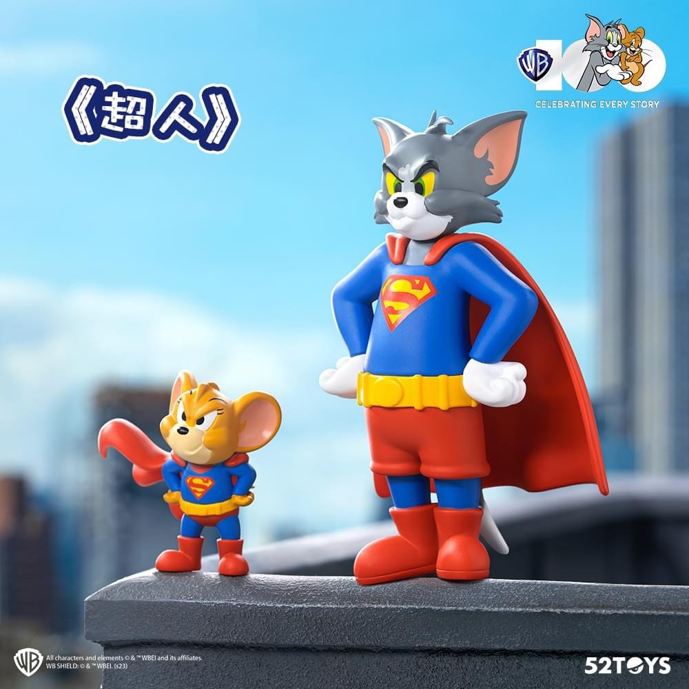 Blind Box 52TOYS Tom And Jerry Warrner Bros 100th Anniversary