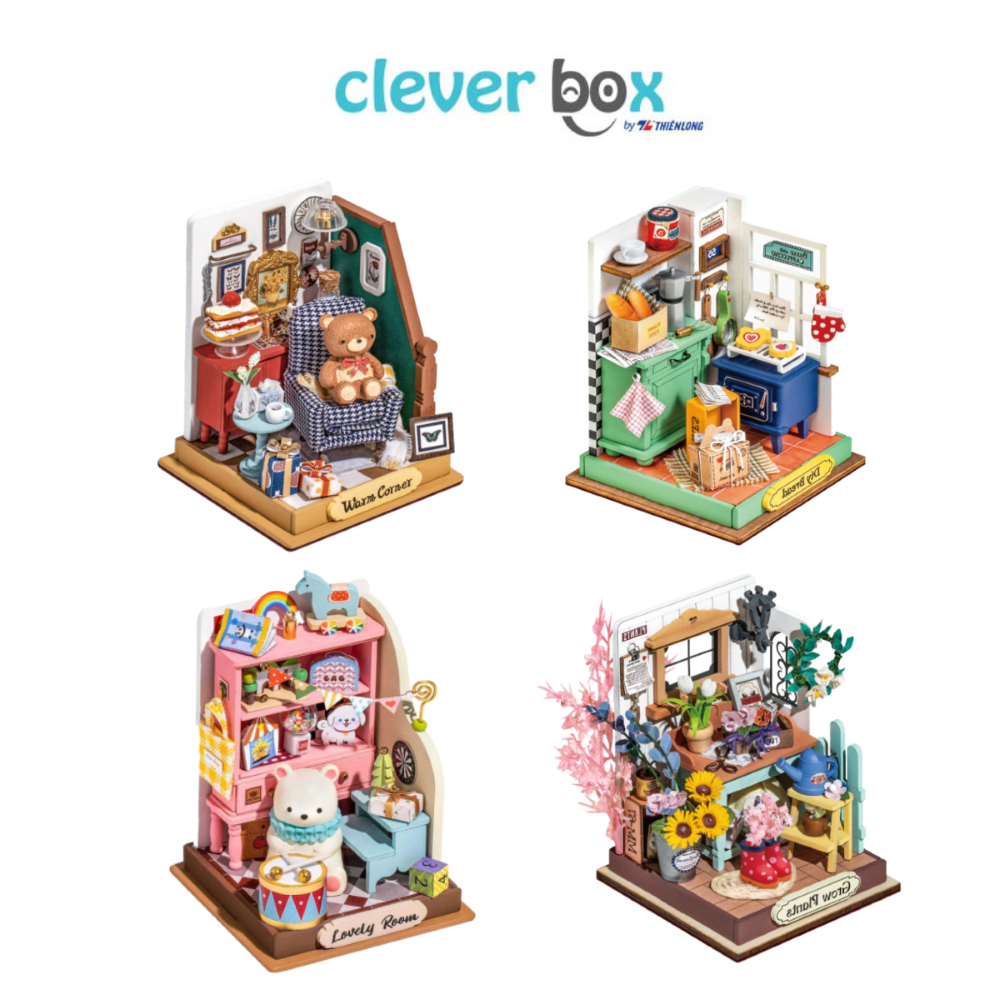 Nhà Búp Bê Mini Robotime Rolife Little & Warm Space Series