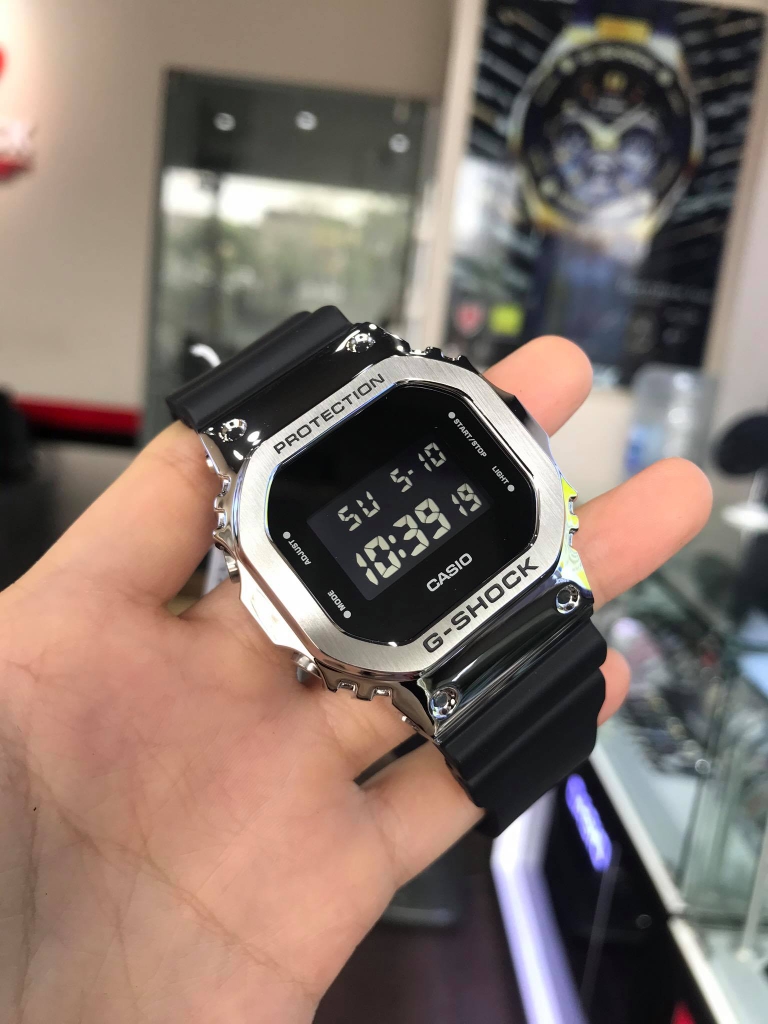 G-Shock Gm-5600-1 Nam – Benzel Thép – Điện Tử – Quartz – 20Atm | Hd Watch  Store