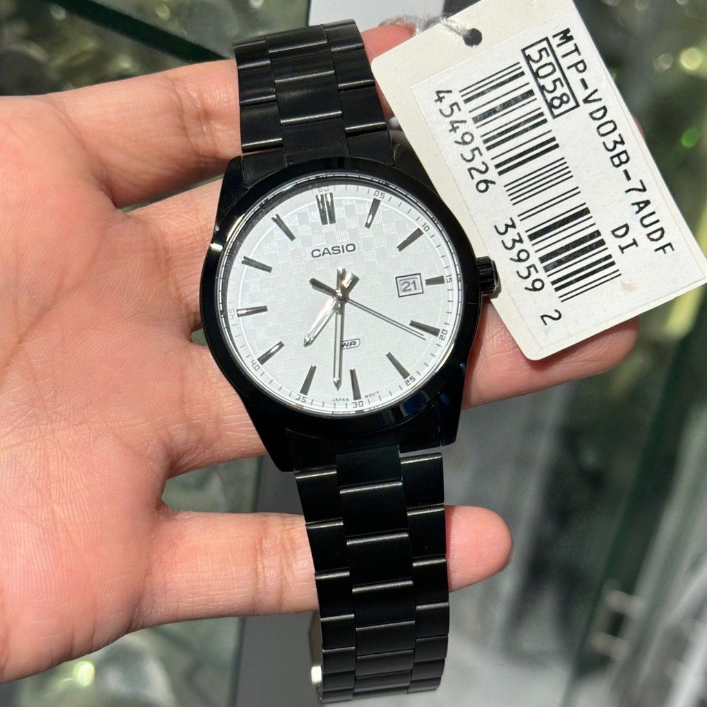 CASIO MTP-VD03B-7AUDF | NAM | DÂY THÉP | CHÍNH HÃNG
