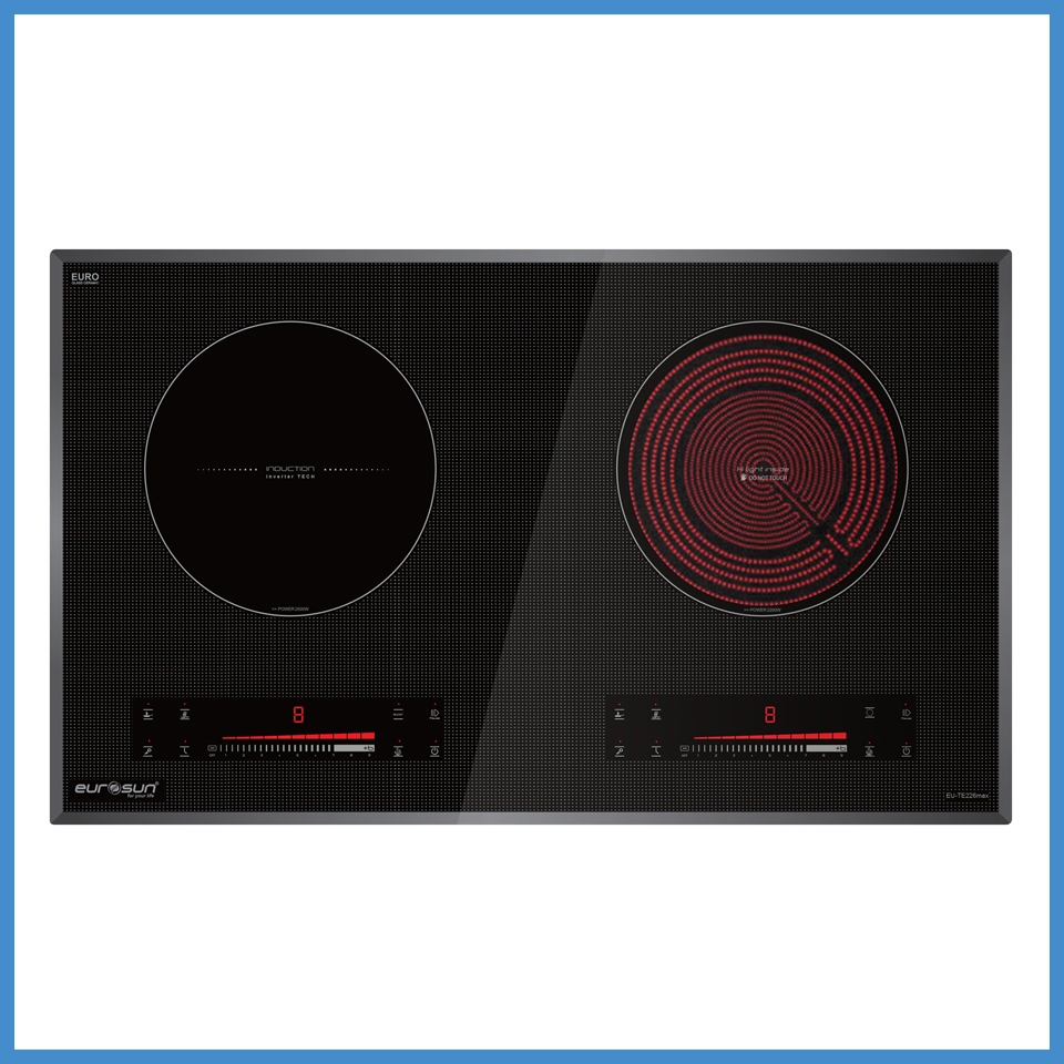Bếp Điện Từ Âm 2 Vùng Nấu Eurosun EU-TE226Max