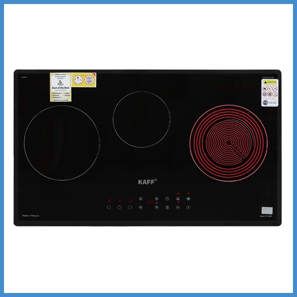 Bếp Từ Kết Hợp Hồng Ngoại Kaff KF-IC3801
