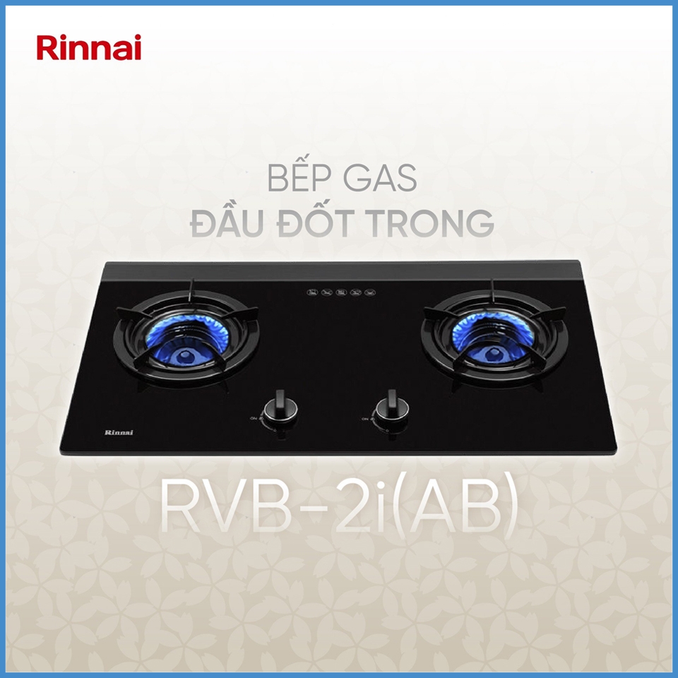 Bếp Gas Âm Rinnai RVB-2i(AB)