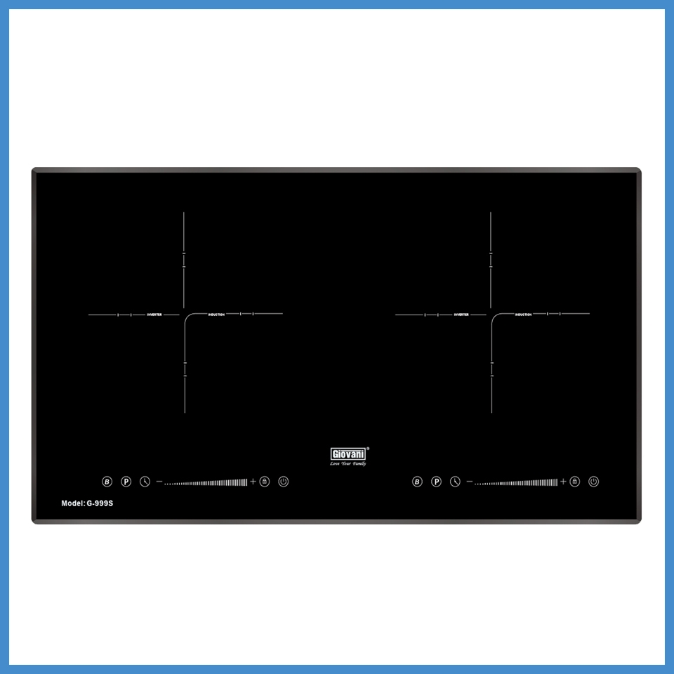 Bếp Từ 2 Vùng Nấu Lắp Âm Giovani G-999 S