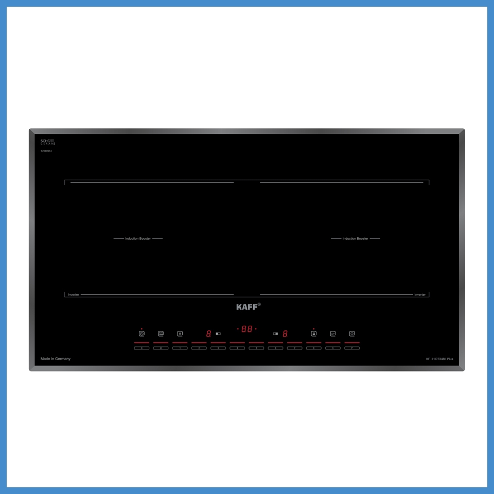 Bếp Từ 2 Vùng Nấu Kaff KF-HID7348II Plus