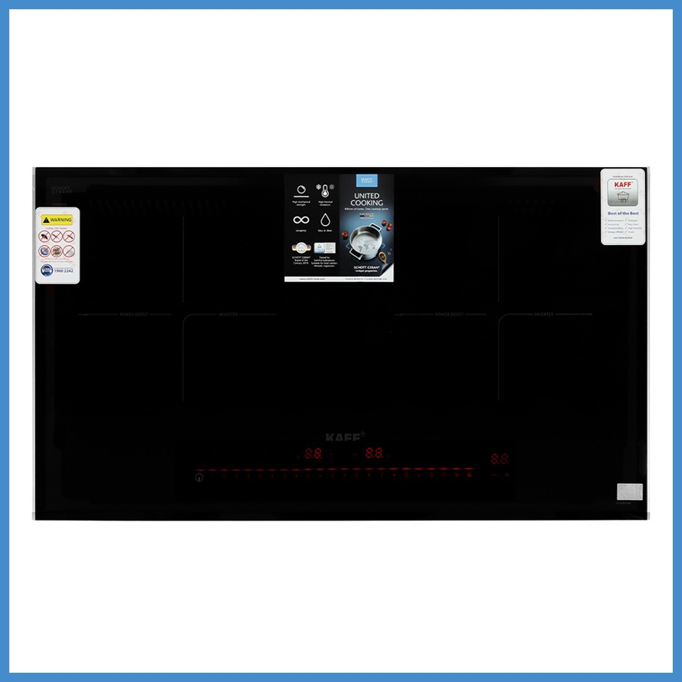 Bếp Từ 2 Vùng Nấu Kaff KF-HID7348II