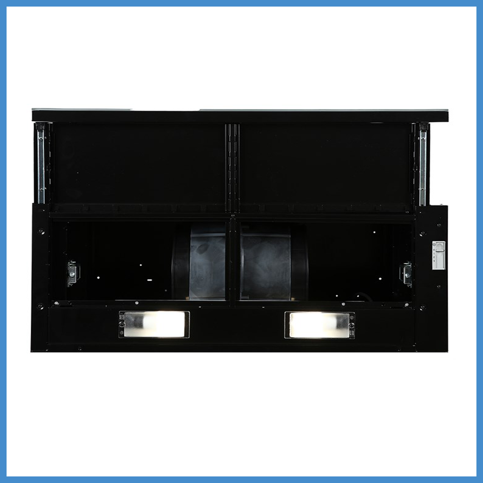Máy Hút Mùi Âm Tủ Mặt Kính Đen HH-SG70A Hafele 533.89.021