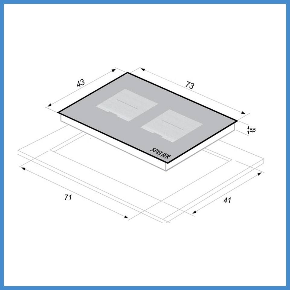 Bếp Từ Đôi Spider SPE IC1088