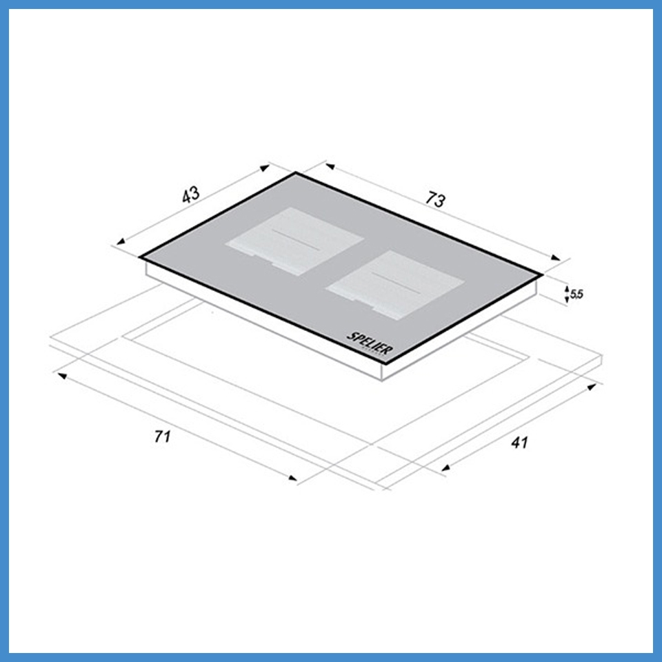 Bếp Từ Đôi Spider SPE IC1089
