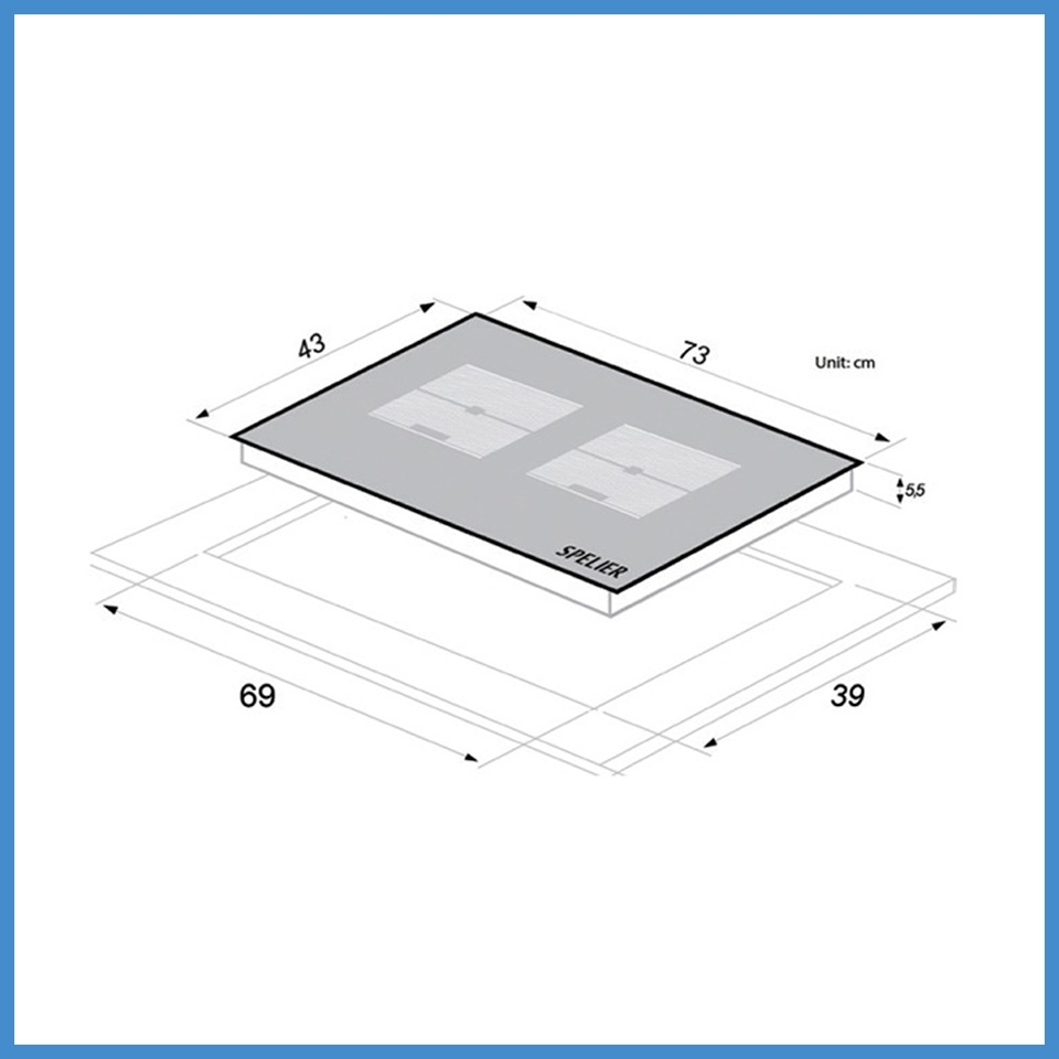 Bếp Từ Đôi Spider SPM 958LT