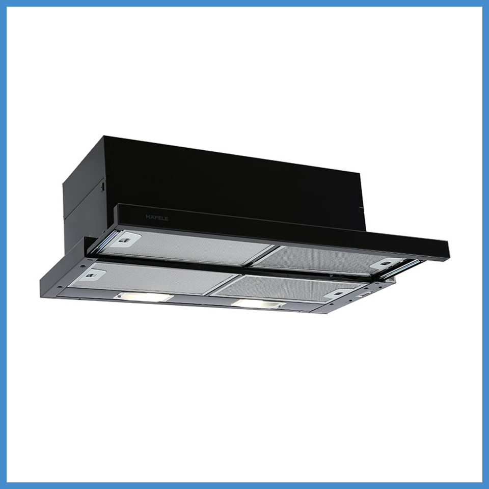 Máy Hút Mùi Âm Tủ Mặt Kính Đen HH-SG70A Hafele 533.89.021