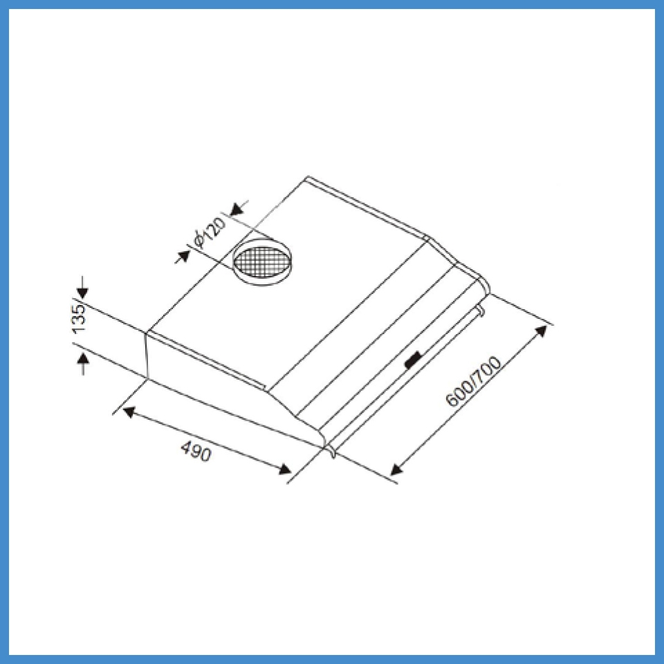 Máy Hút Mùi Cổ Điển Giovani Concord 702