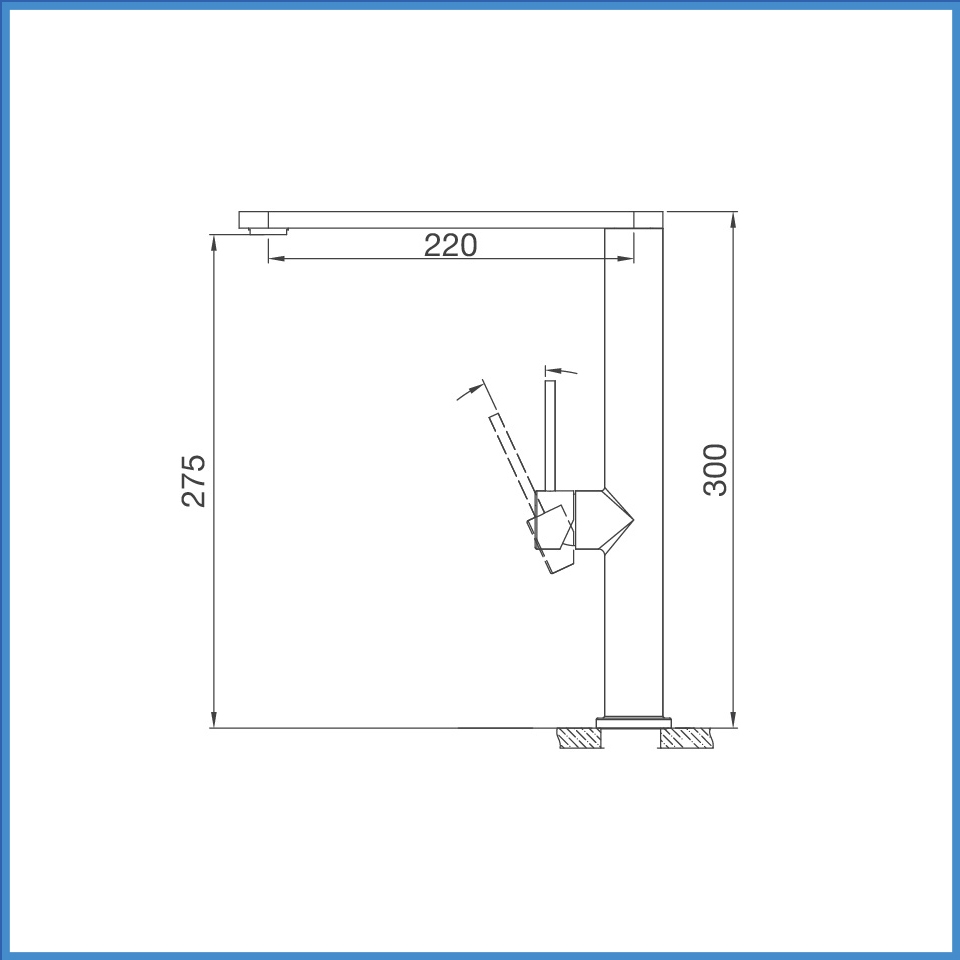 Vòi Chậu Rửa Chén Malloca K061-SS