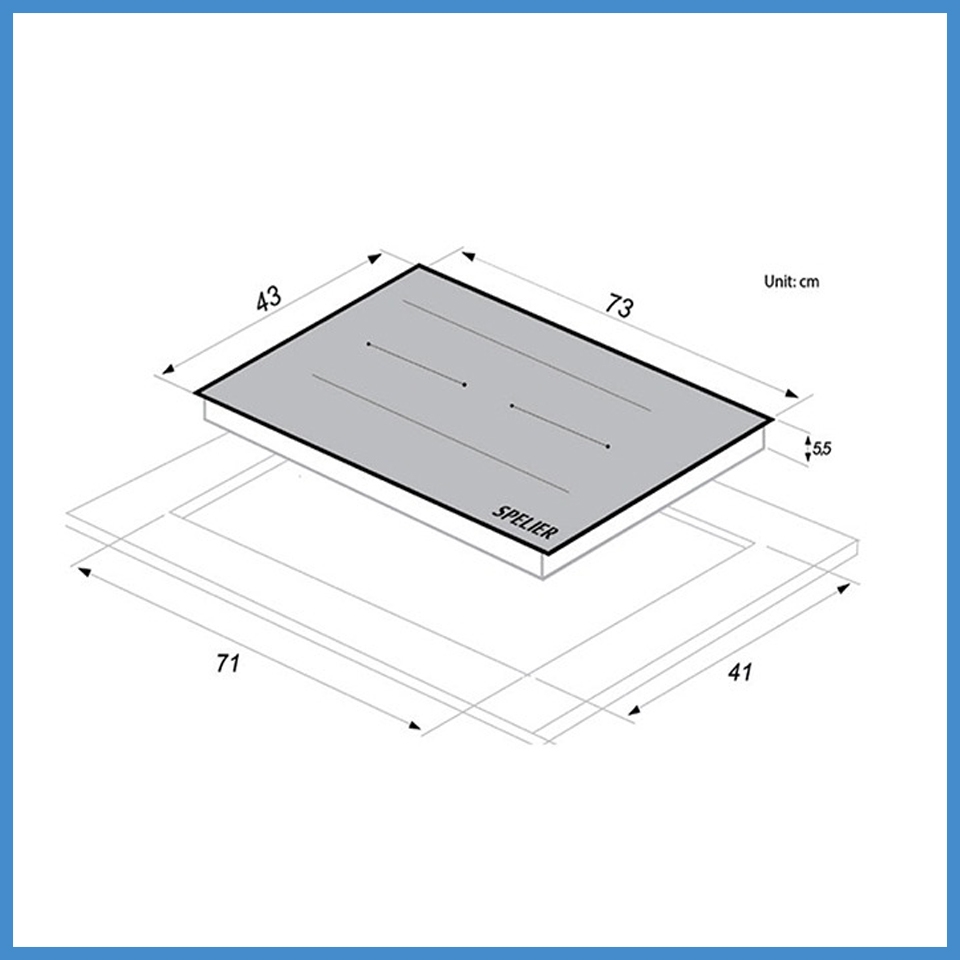 Bếp Từ Đôi Spider SPE IC 1188B