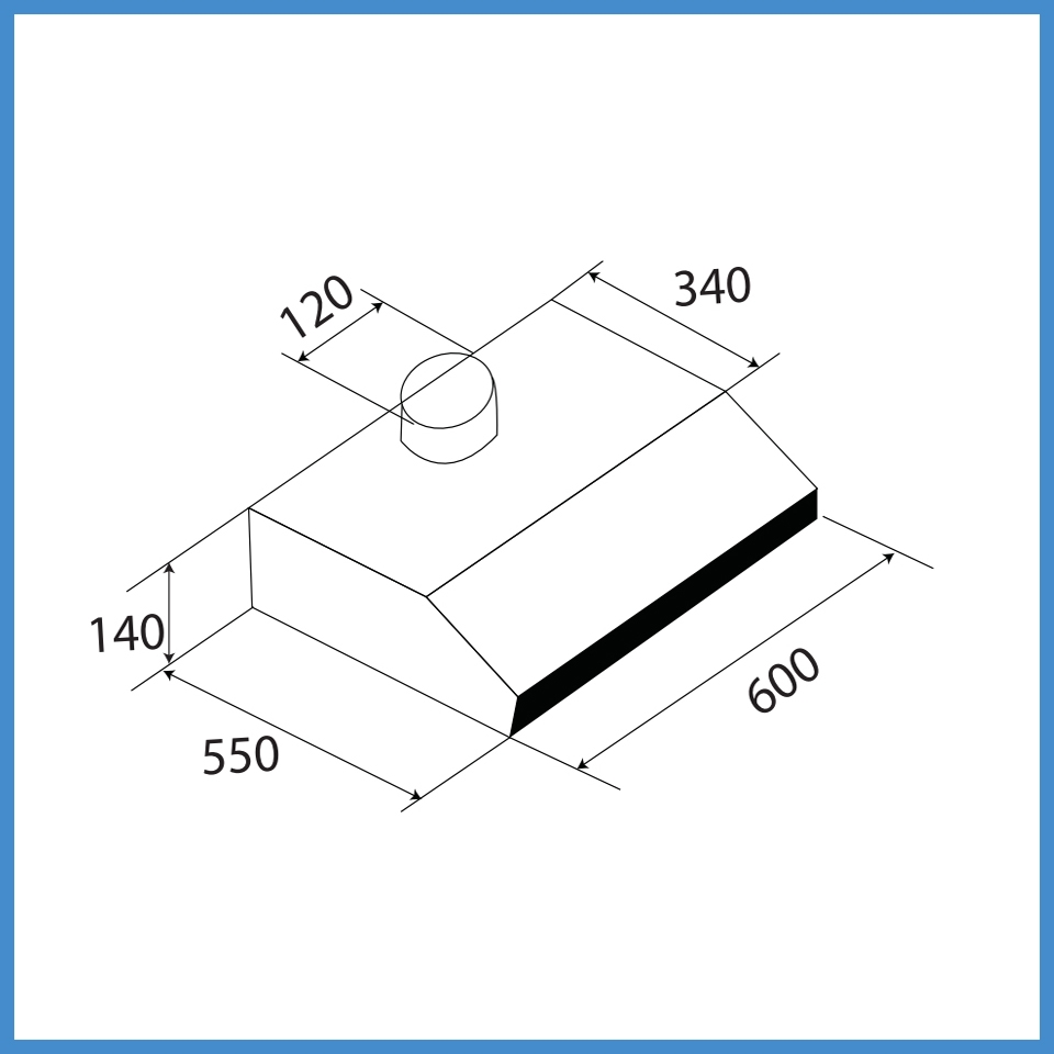 Máy Hút Mùi Cổ Điển Kaff KF-638I