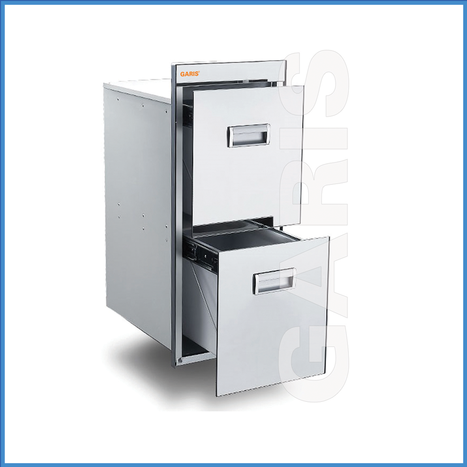 Thùng Gạo Mặt Kính 300mm Garis GR07.30M